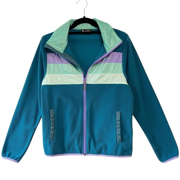 cotopaxi Jackets & Blazers - Cotopaxi Teca Fleece Zip Up Jacket Teal Blue Size Small